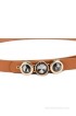 Tiekart Women Casual Brown Synthetic Belt(Brown)